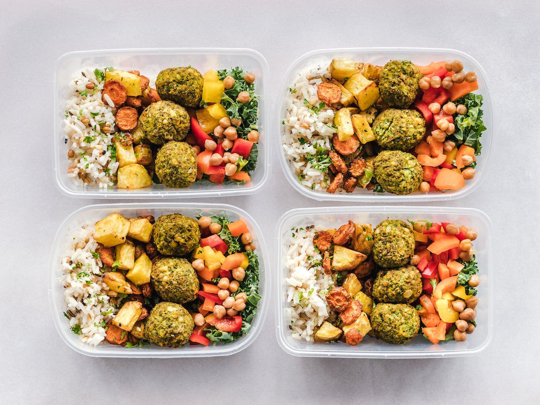 Meal Preps with Lunch Boxes